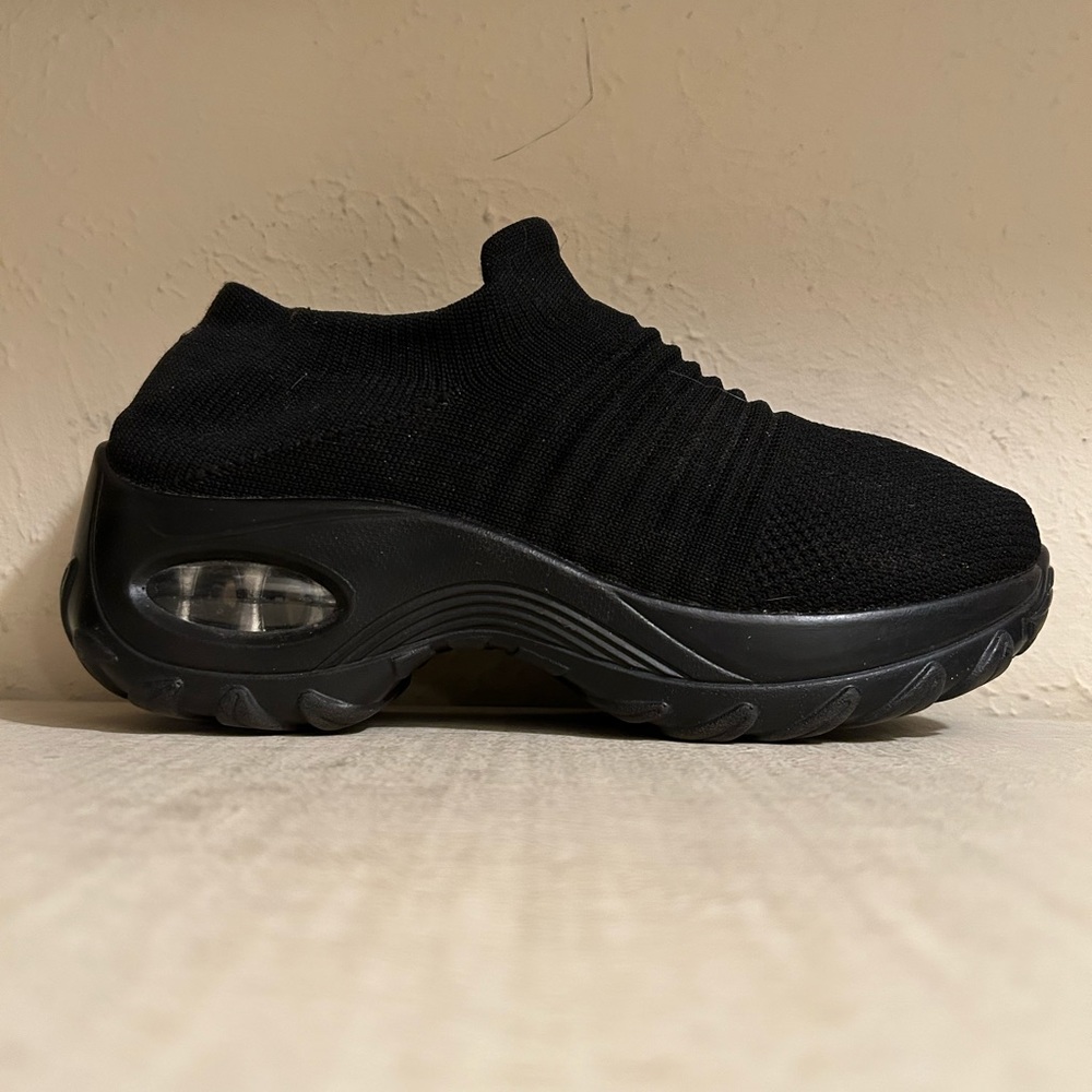 Slow man walking shoes